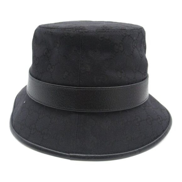 Gucci GG Canvas Hat Black Unisex - Picture 2 of 6